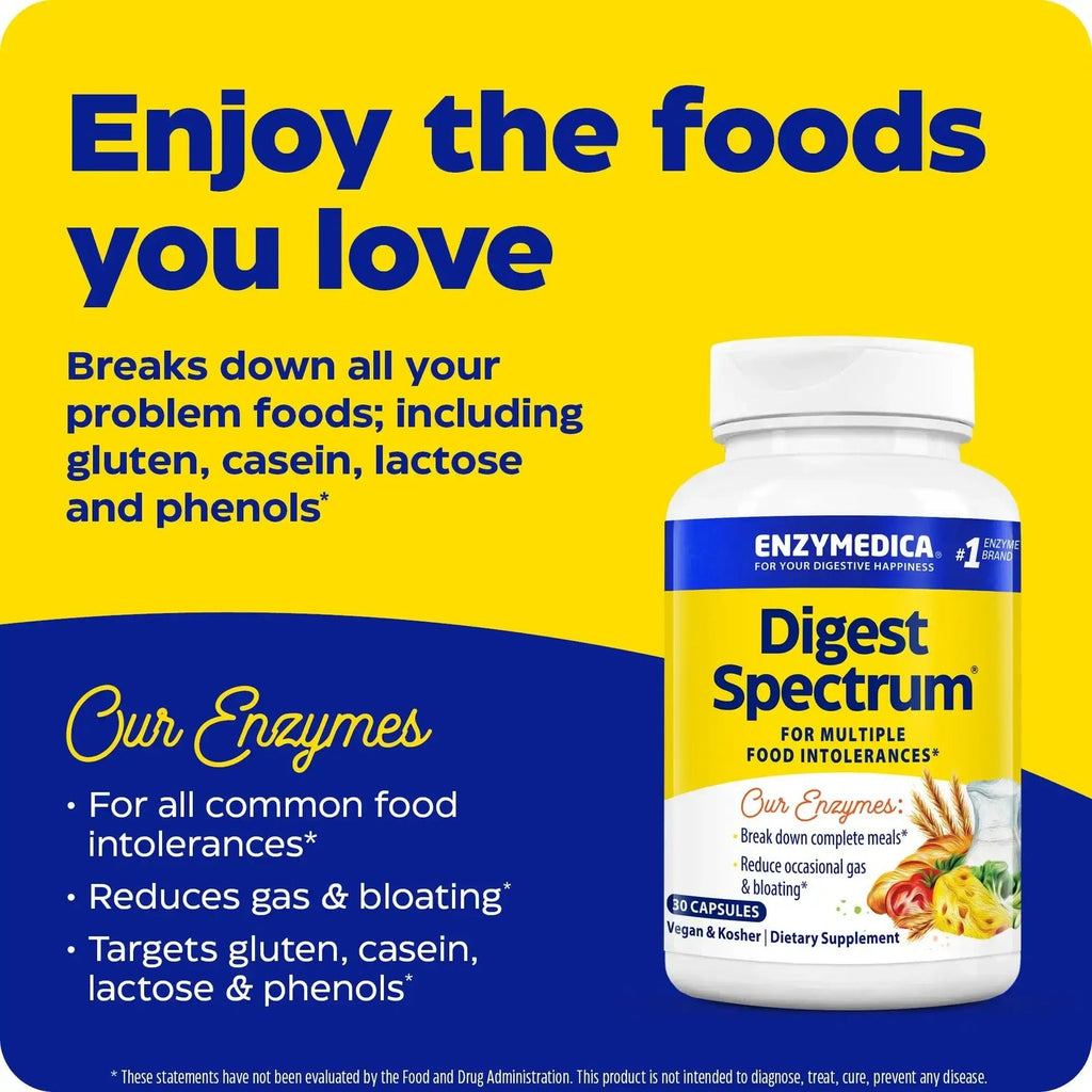 Enzymedica Digest Spectrum 240 Cápsulas