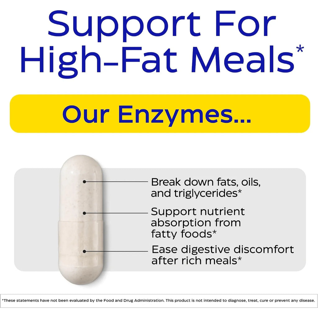 Enzymedica, Lypo Gold, optimiza la digestión de las grasas, 120 cápsulas