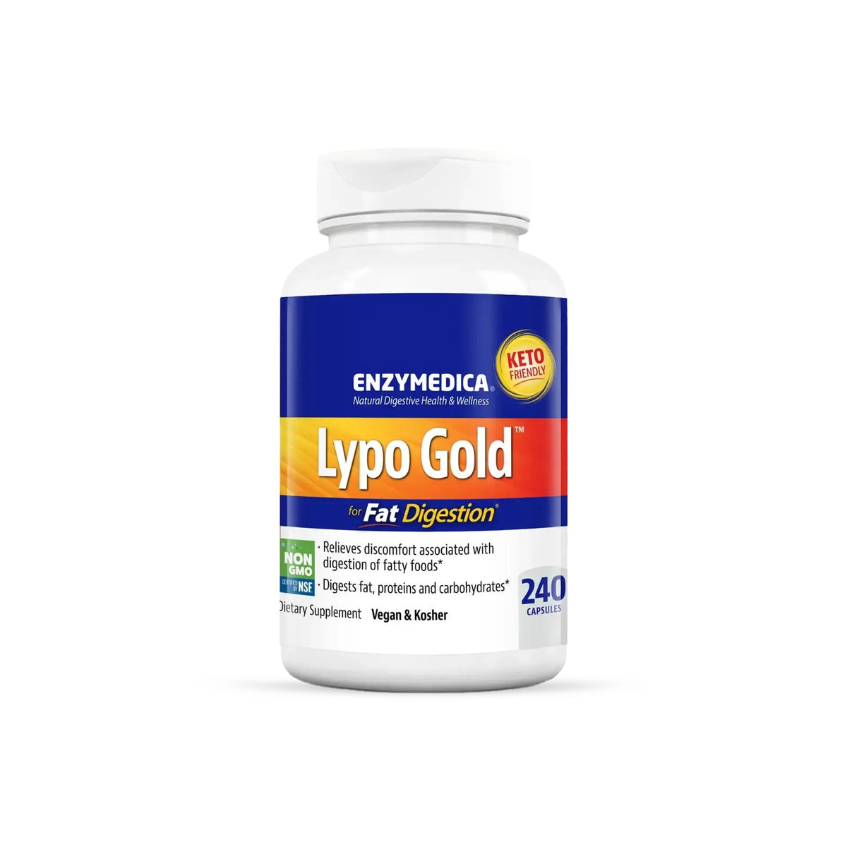 Enzymedica Lypo Gold 240 Cápsulas