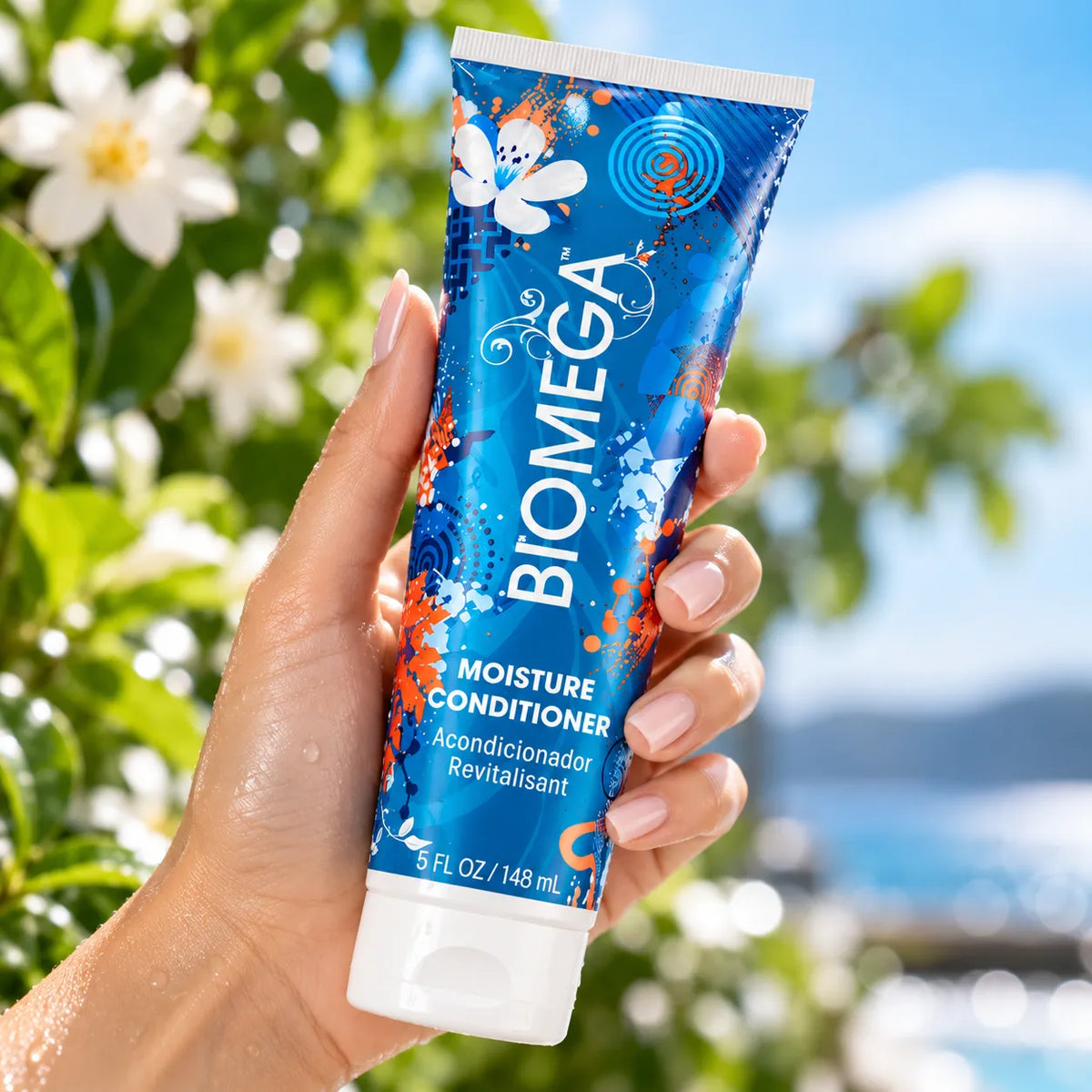 Aquage Biomega Moisture Conditioner | Acondicionador Hidratante con Omega y Queratina | 148 ml | Cabello Seco y Dañado