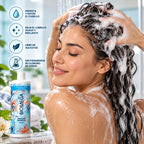Biomega Moisture Shampoo | Shampoo Hidratante con Omega y Aminoácidos de Queratina | 32 oz | Cabello Seco y Dañado