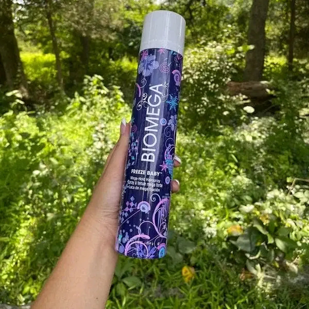 Aquage Biomega Freeze | Laca Fijadora para el Cabello | Fijación Fuerte y Duradera | 10 oz | Unisex