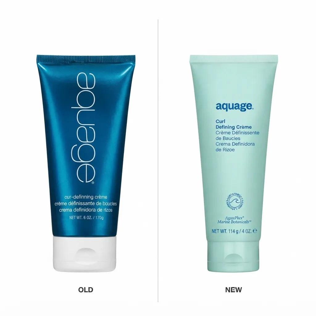 Aquage Curl Defining Crème 114 g - 4 oz | Crema Definidora de Rizos | Definición y control para tus rizos | Fórmula con AlgaePlex Marine Botanicals | Producto capilar