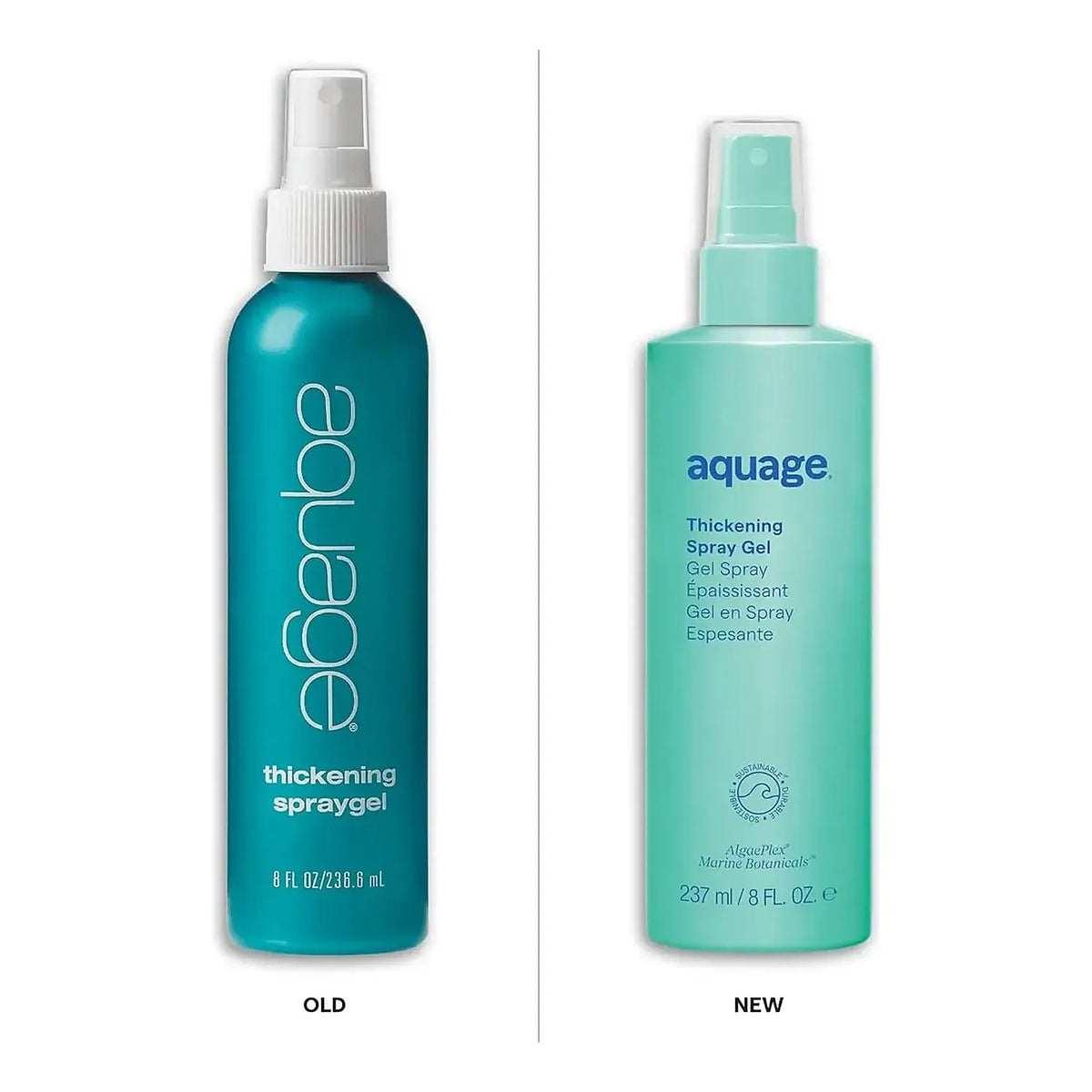 Aquage Thickening Spray Gel | Spray Espesante y Voluminizador | 8 oz | Cabello Fino | Fijación Firme