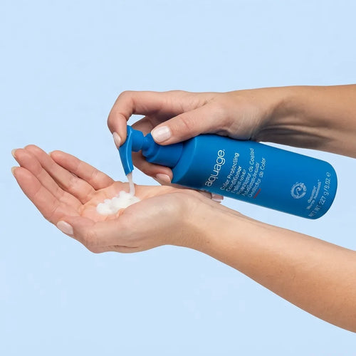 Aquage Color Protecting Conditioner 33.8 oz - 1 LT Marine Botanicals | Protección total contra el desvanecimiento y rayos UVB | Fórmula profesional sin sulfatos | Suplemento capilar de hidratación profunda