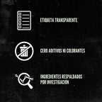 Jacked Factory Creatina Monohidratada | 85 servicios | Frambuesa azul | 5000 mg de creatina | Suplemento alimenticio