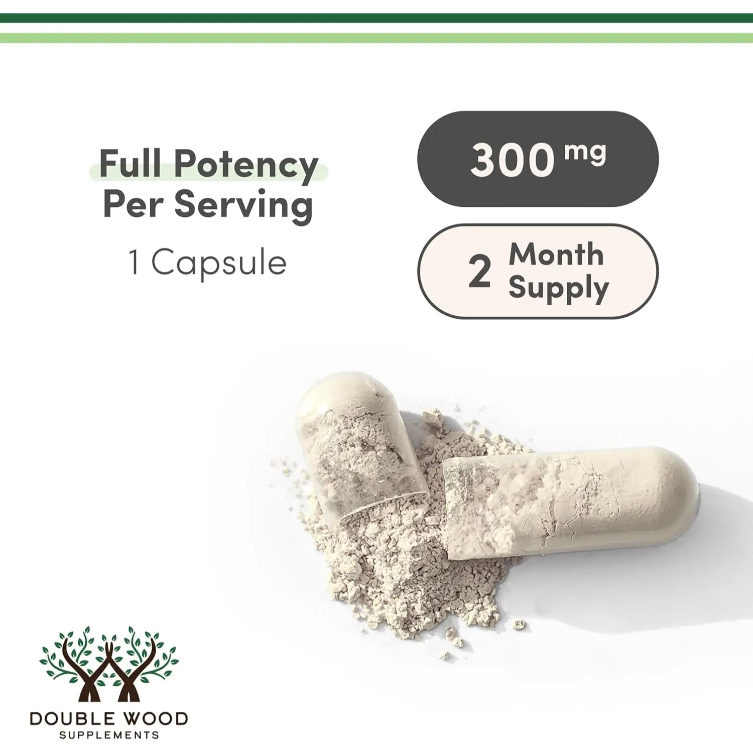 DOUBLE WOOD CDP Choline Citicolina 300mg con 60 caps. sfn