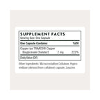 Thorne Copper Bisglycinate 60 Capsules
