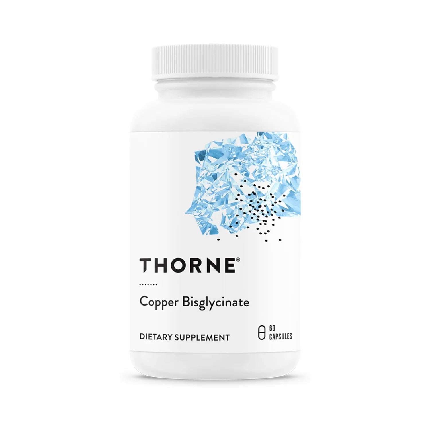 Thorne Copper Bisglycinate 60 Capsules