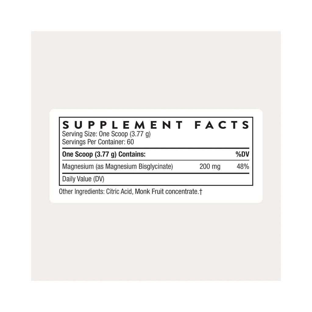 Thorne Magnesium Bisglycinate 6.5 oz