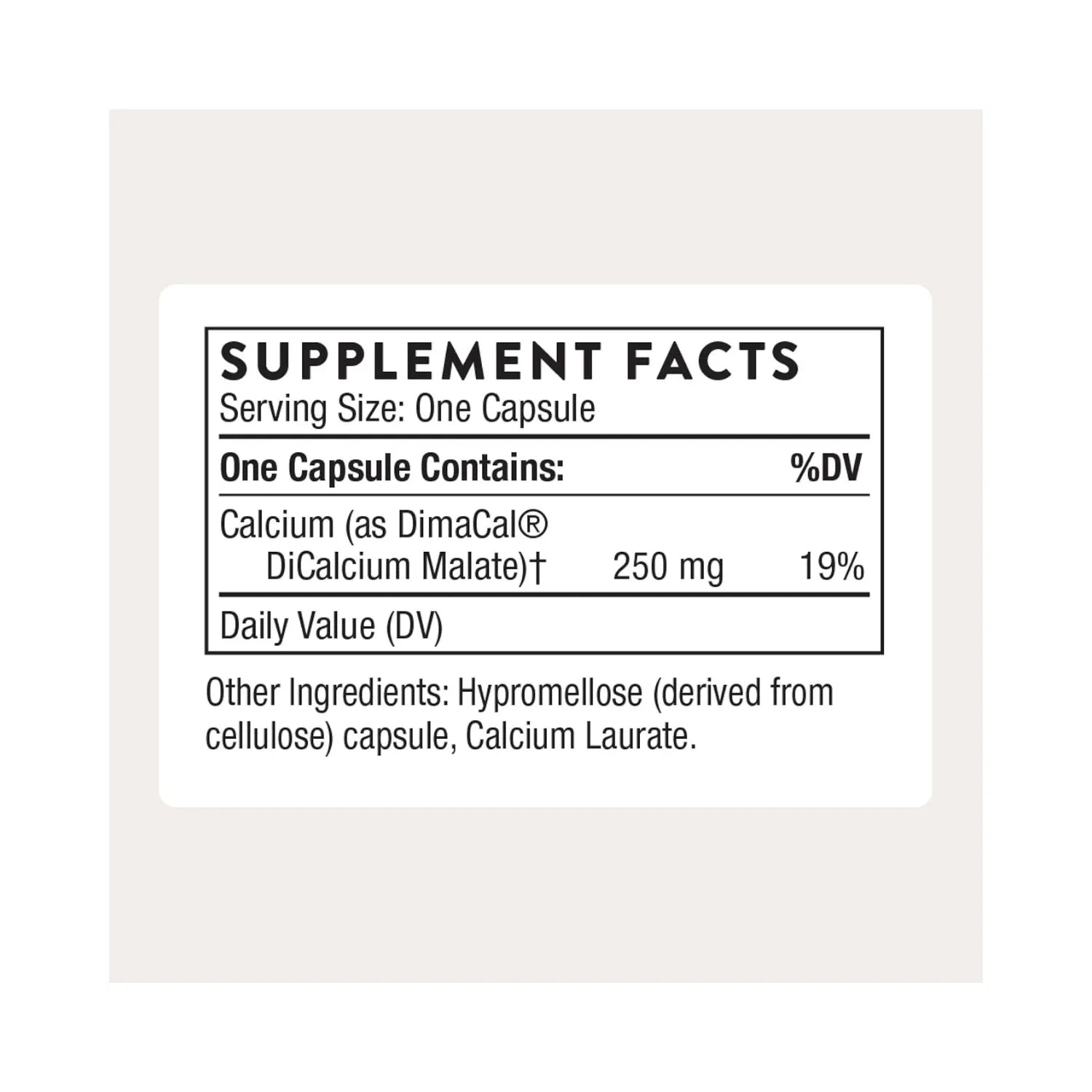 Thorne Calcium 120 Capsules