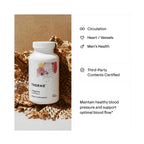 Thorne L-Arginine Liberación Sostenida 500 mg, 120 Cápsulas – Apoyo a la Circulación