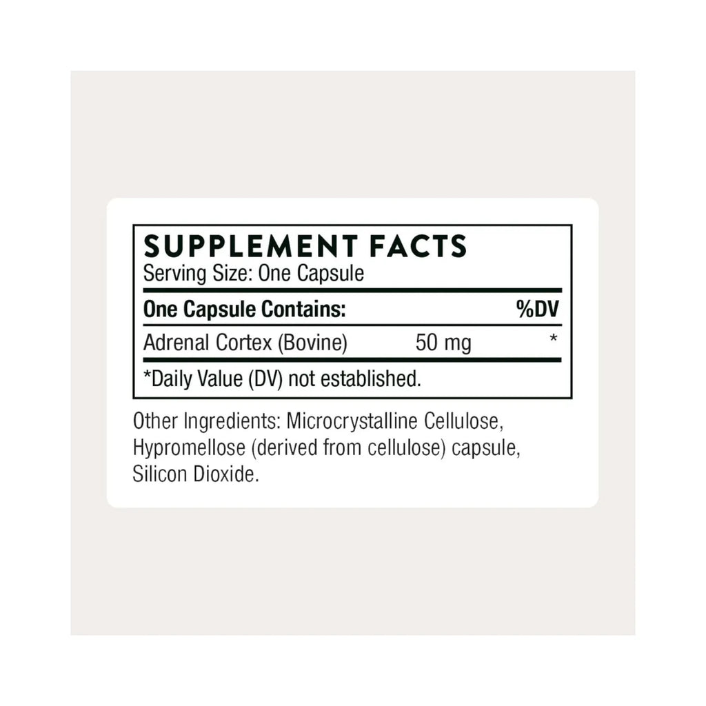 Thorne Adrenal Cortex 60 Capsules