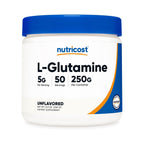 Nutricost L-glutamina Aminoacidos 250 G