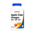 Nutricost Vinagre de Sidra de Manzana 500 mg 240 Cápsulas Vegetales