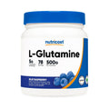 *-Nutricost L-glutamina Aminoácidos Sabor Frambuesa Azul 71 Porciones (Descontinuado) 500 g