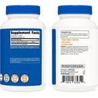 Nutricost NAC N-acetil L-cisteína 600 Mg 180 Cápsulas