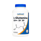 Nutricost L-Glutamina 800 mg 180 Cápsulas