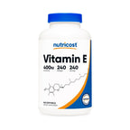 Nutricost Vitamina E 400 UI 240 Cápsulas Blandas