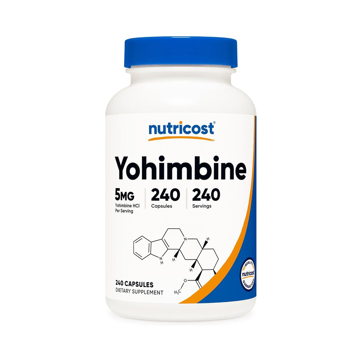 Nutricost Yohimbina 5 Mg 240 Cápsulas