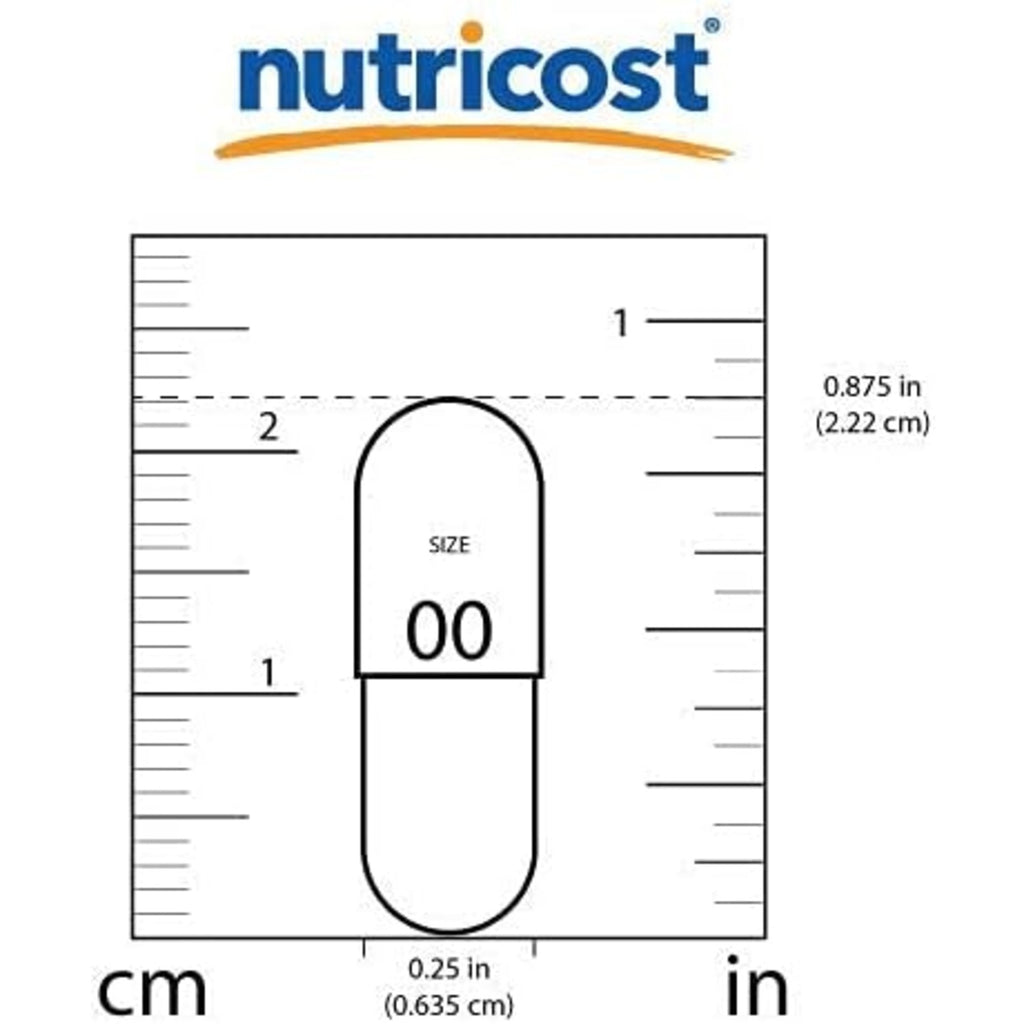 Nutricost Ácido D-Aspártico 3000 mg 180 Cápsulas