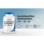 Nutricost Lactobacillus Acidophilus 10 mil millones UFC 120 Cápsulas Vegetales