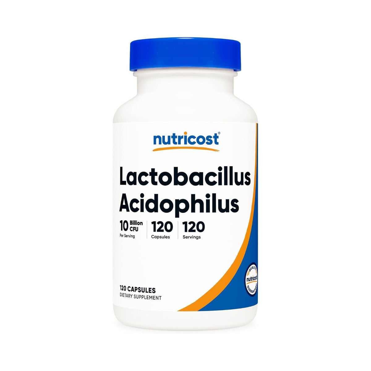 Nutricost Lactobacillus Acidophilus 10 mil millones UFC 120 Cápsulas Vegetales