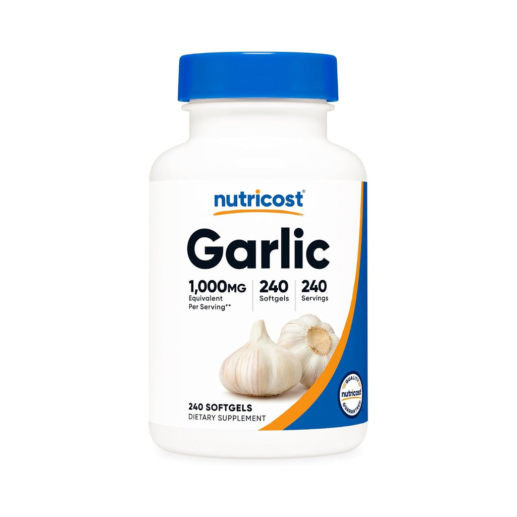 Nutricost Ajo 1000 mg 240 Cápsulas Blandas