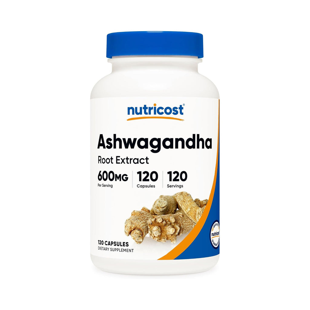 *-Nutricost Ashwagandha 600 mg 120 Cápsulas