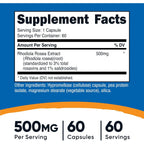 Nutricost Rhodiola Rosea 500 Mg 60 Cápsulas