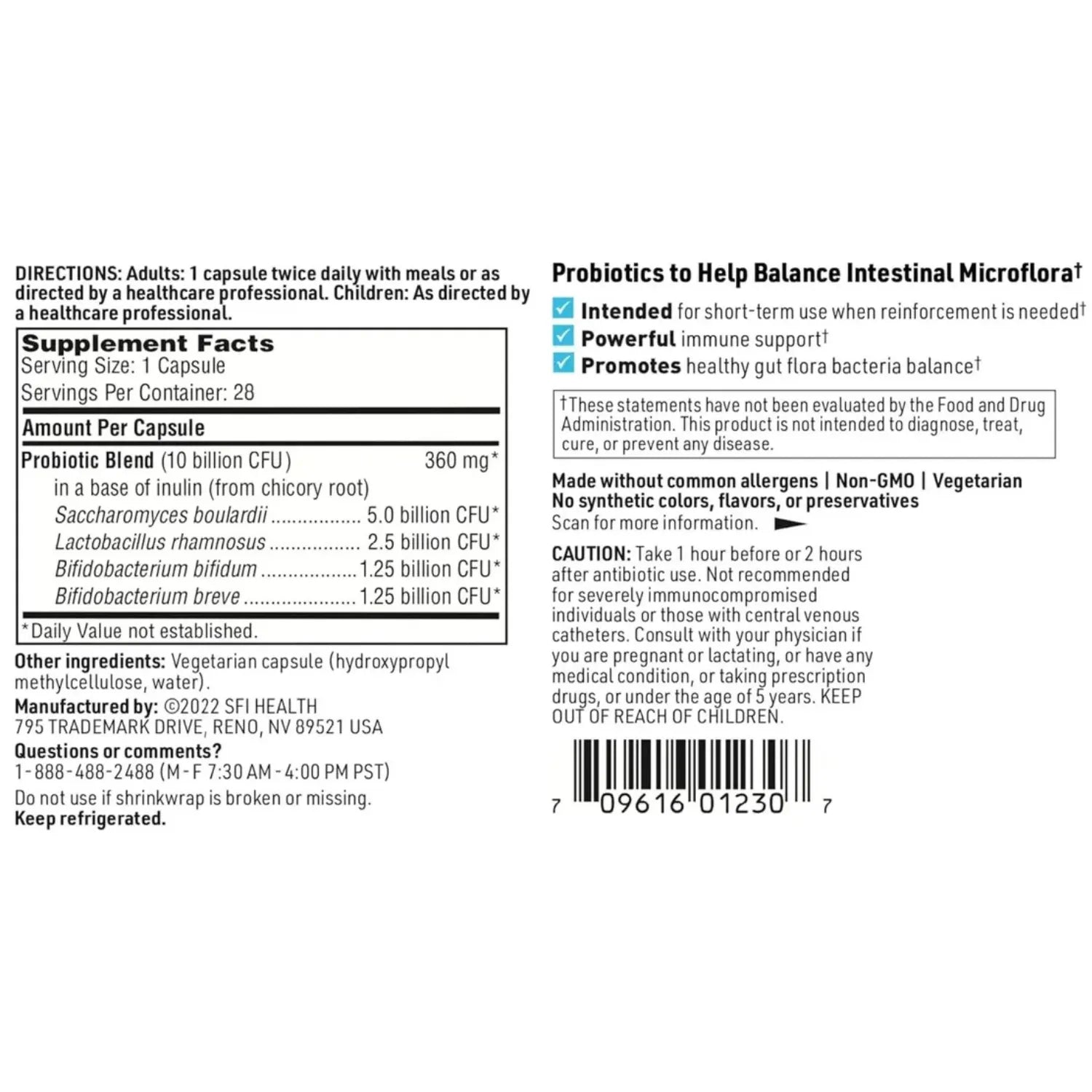 Klair Labs ABX Support 28 caps sfn