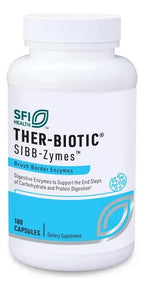 Klaire Labs Ther-Biotic SIBB-Zymes | 180 Cápsulas Vegetales | Apoyo Digestivo y Descomposición de Nutrientes | Suplemento Alimenticio