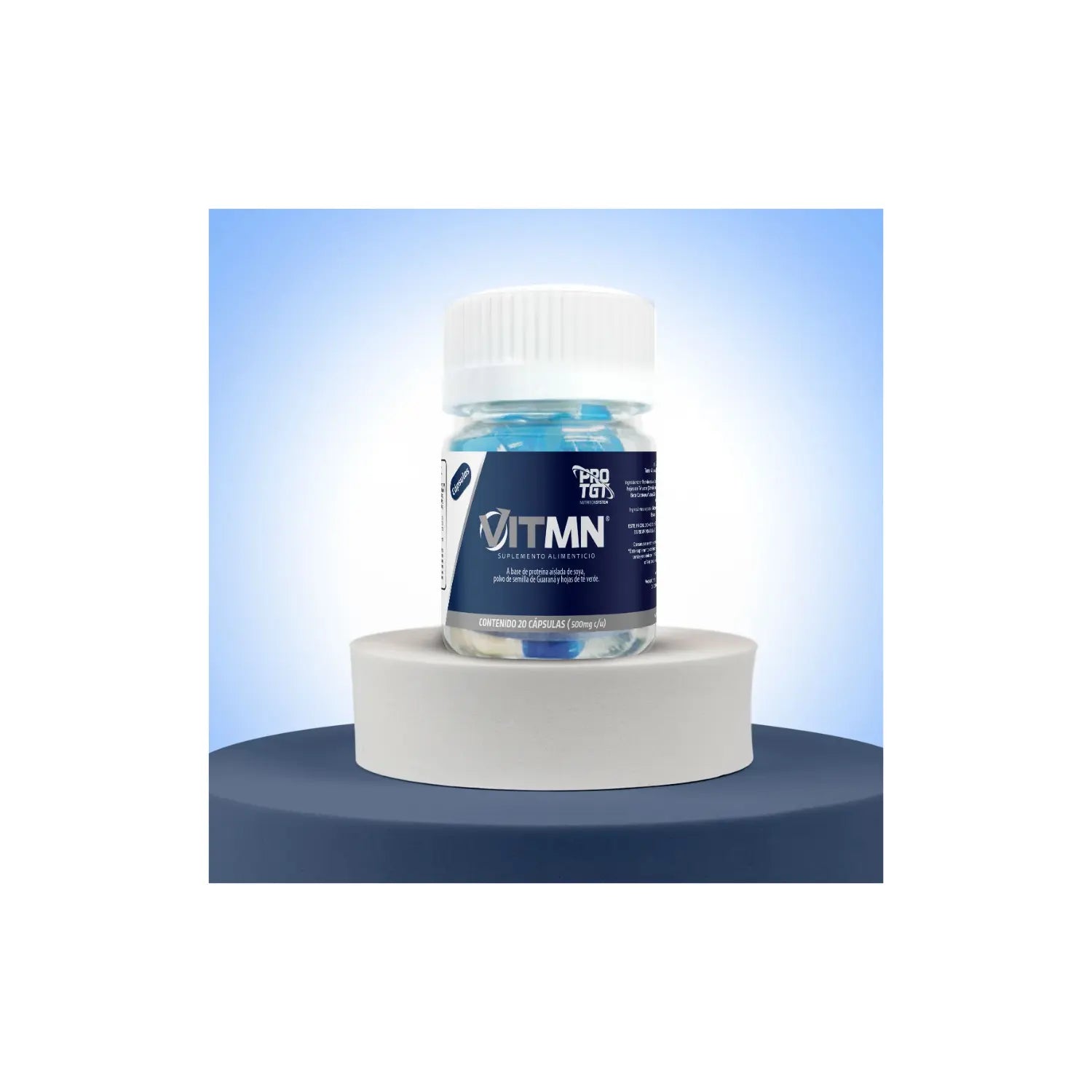 Protgt Vitmen energizante 20 Cápsulas De 500 Mg Sfn