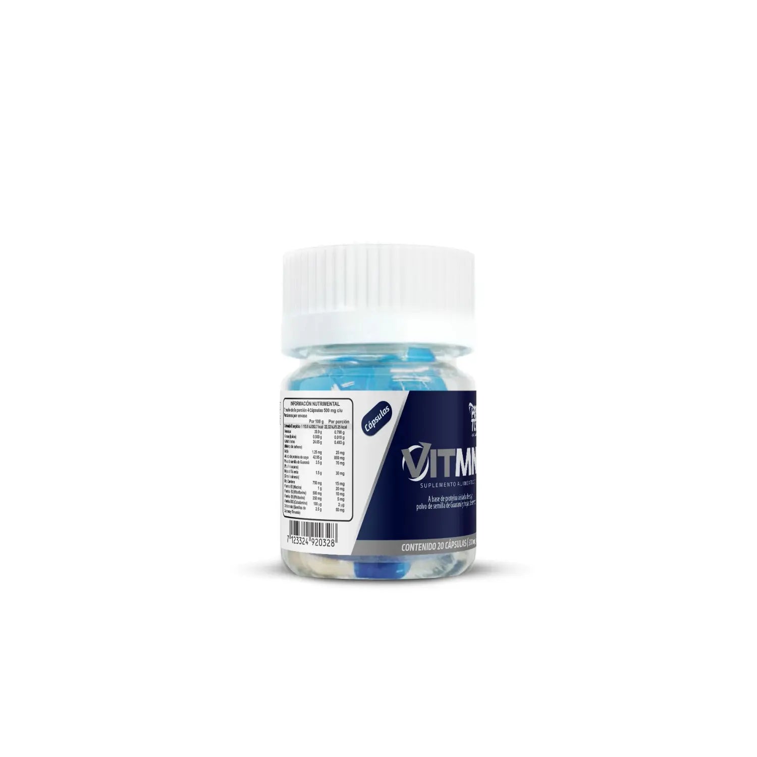 Protgt Vitmen energizante 20 Cápsulas De 500 Mg Sfn