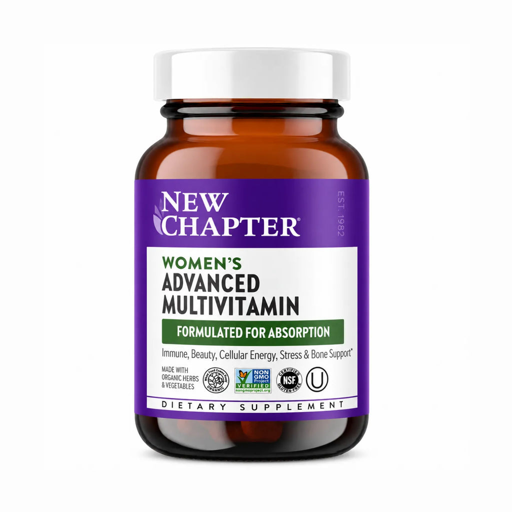 New Chapter Multivitamínico Avanzado para Mujeres 120 tabs