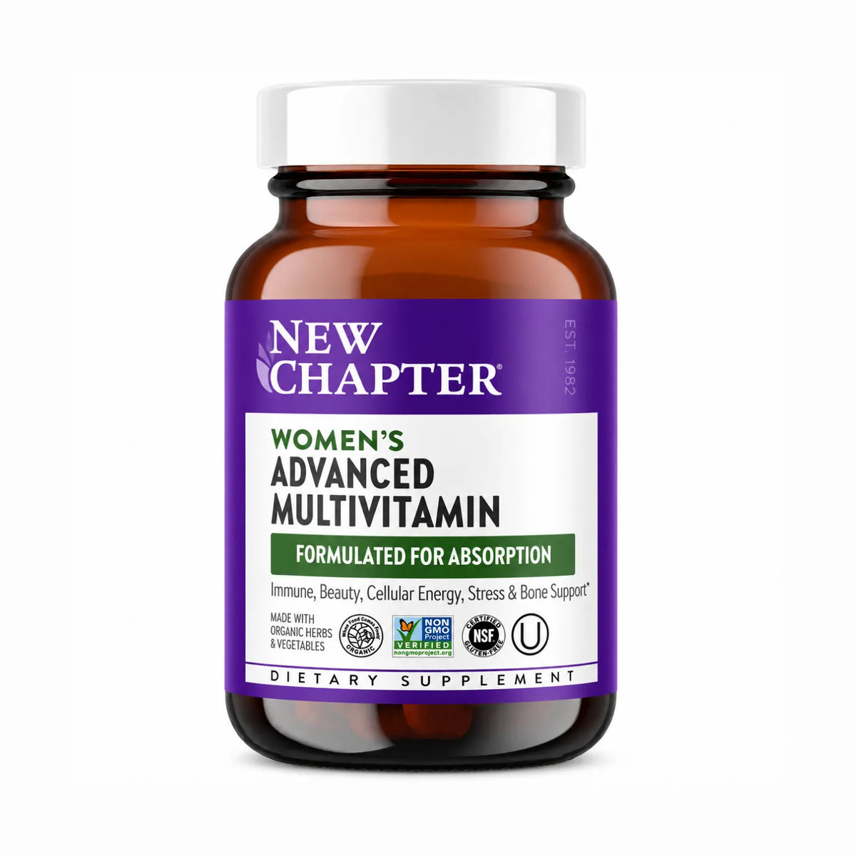 New Chapter Multivitamínico Avanzado para Mujeres 120 tabs