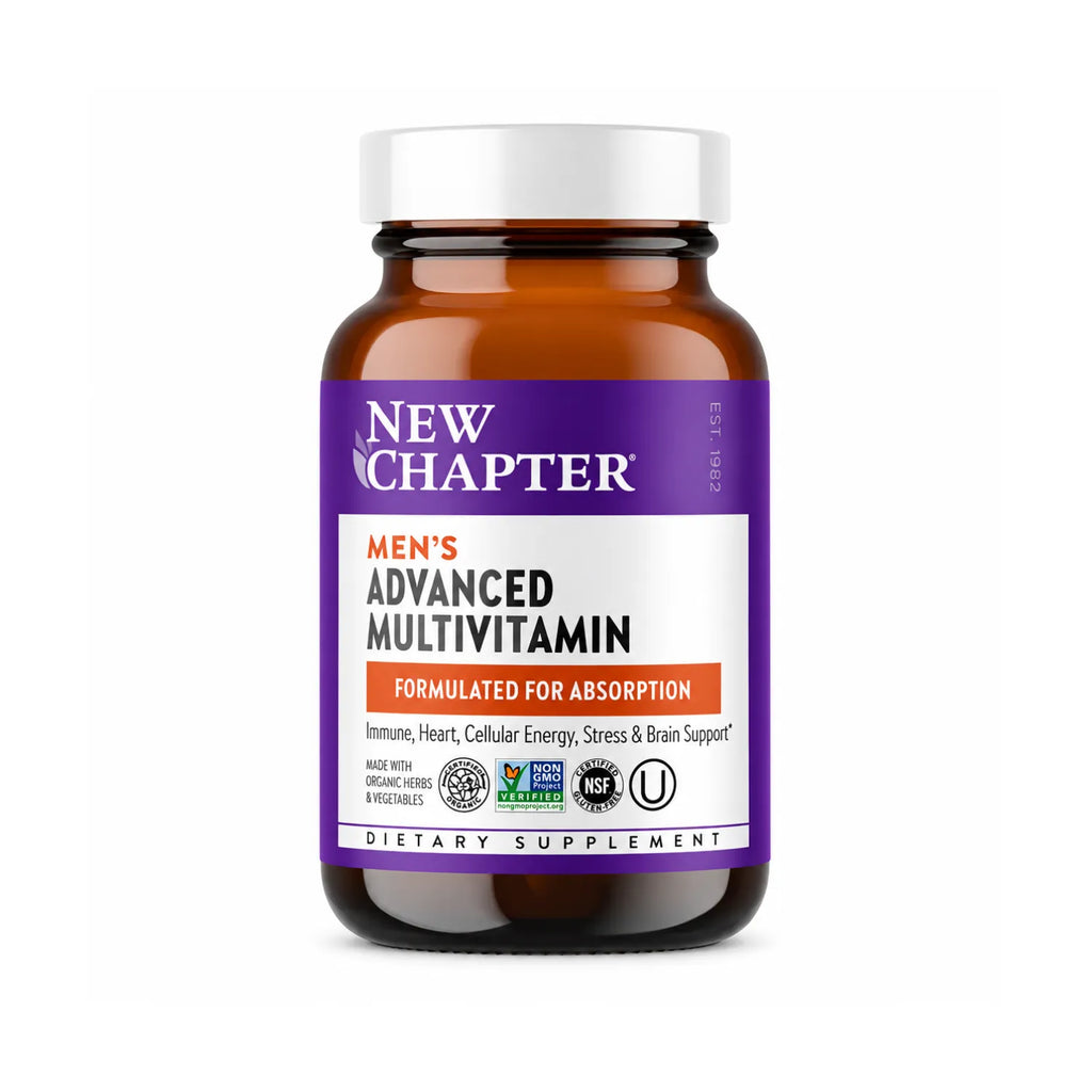 New Chapter Multivitamínico avanzado para hombres 72 caps
