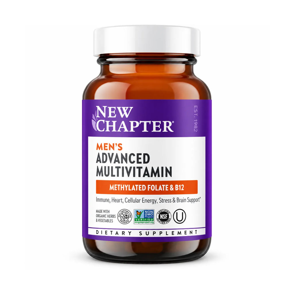 New Chapter Multivitamínico avanzado para hombres 120 caps