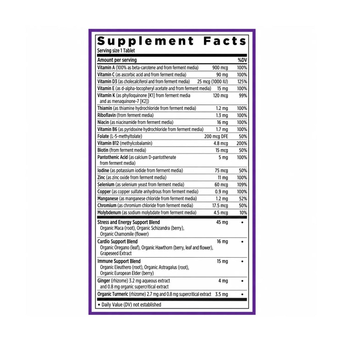 New Chapter Multivitamínico Diario para Todos los Hombres 72 Tabletas