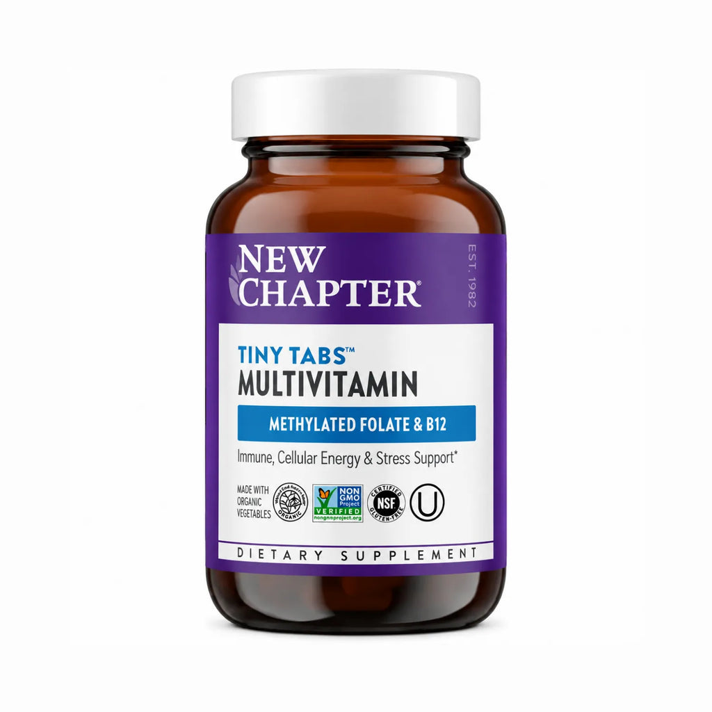 New Chapter Multivitamínico Tiny Tabs 192 caps