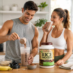 NutriBiotic, Proteína de arroz en polvo, Chocolate, 650 g (1 lb 6,93 oz)
