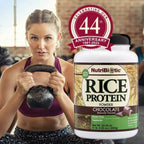 NutriBiotic, Proteína de arroz en polvo, Chocolate, 650 g (1 lb 6,93 oz)