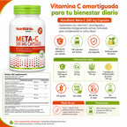 NutriBiotic Meta-C® 100 cápsulas sin gluten 500mg