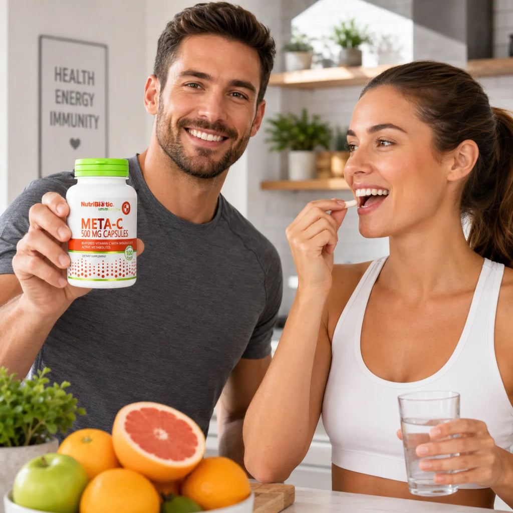 NutriBiotic Meta-C® 100 cápsulas sin gluten 500mg