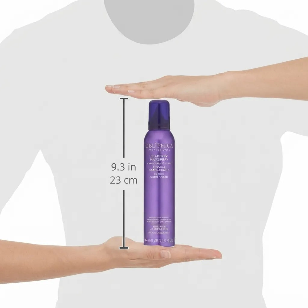 Seaberry Thickening Mousse 8.4 Fl Oz Obliphica Professional | Mousse Engrosador Profesional | Volumen, cuerpo y fijación media | Rejuvenecimiento inmediato para todo tipo de cabello | Estilizado capilar avanzado