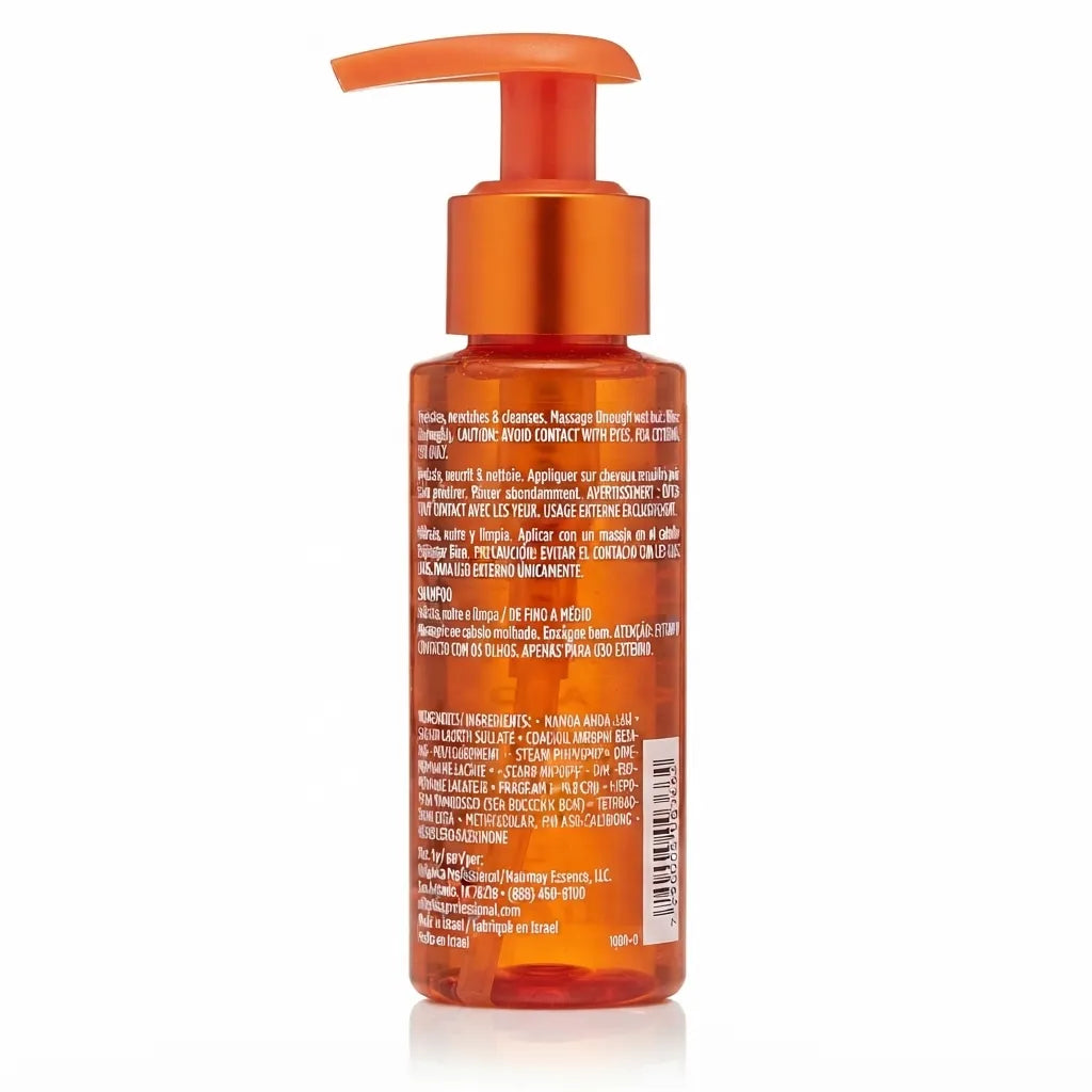 Seaberry Shampoo Fine to Medium 90 ml Obliphica Professional | Champú Profesional | Limpieza profunda y ligera | Nutrición con Omegas 3, 5, 7 y 9 | Cuidado capilar avanzado