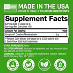 SteelFit Pure Steel Creatina Monohidratada Sin Sabor 500 g | 100 Servicios | 5 g de Creatina Creapure® por Porción | Apoyo a la Fuerza, Potencia y Rendimiento Deportivo | Suplemento alimenticio