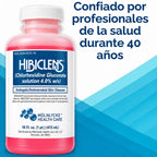 Hibiclens Jabón Líquido Antiséptico 16 fl oz / 473 ml | Limpieza antiséptica y antimicrobiana | Con clorhexidina al 4% | Ayuda a reducir bacterias en la piel | Limpiador antiséptico