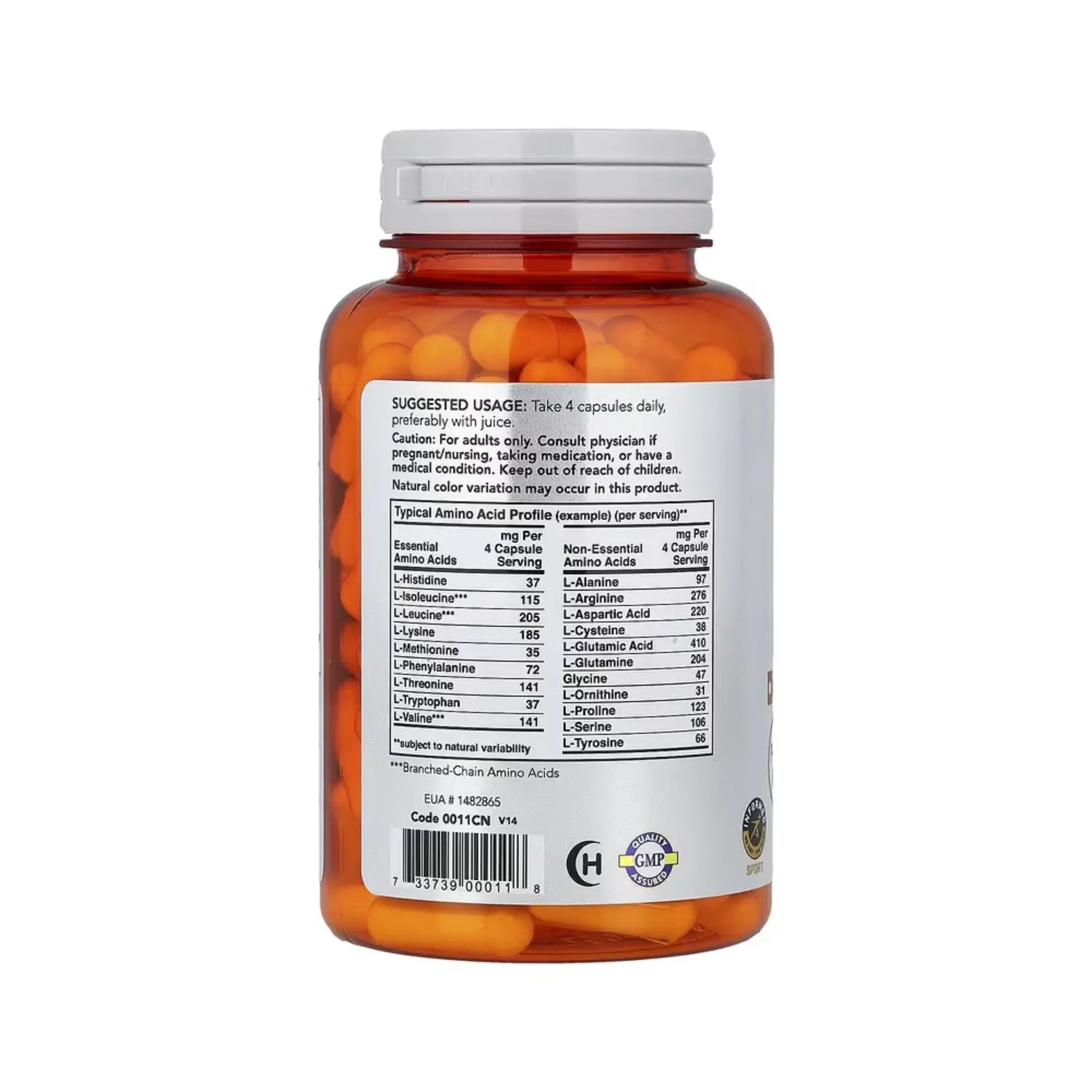 NOW FOODS AMINO COMPLETE AMINO ACIDO 120 VEGCAPS SFN