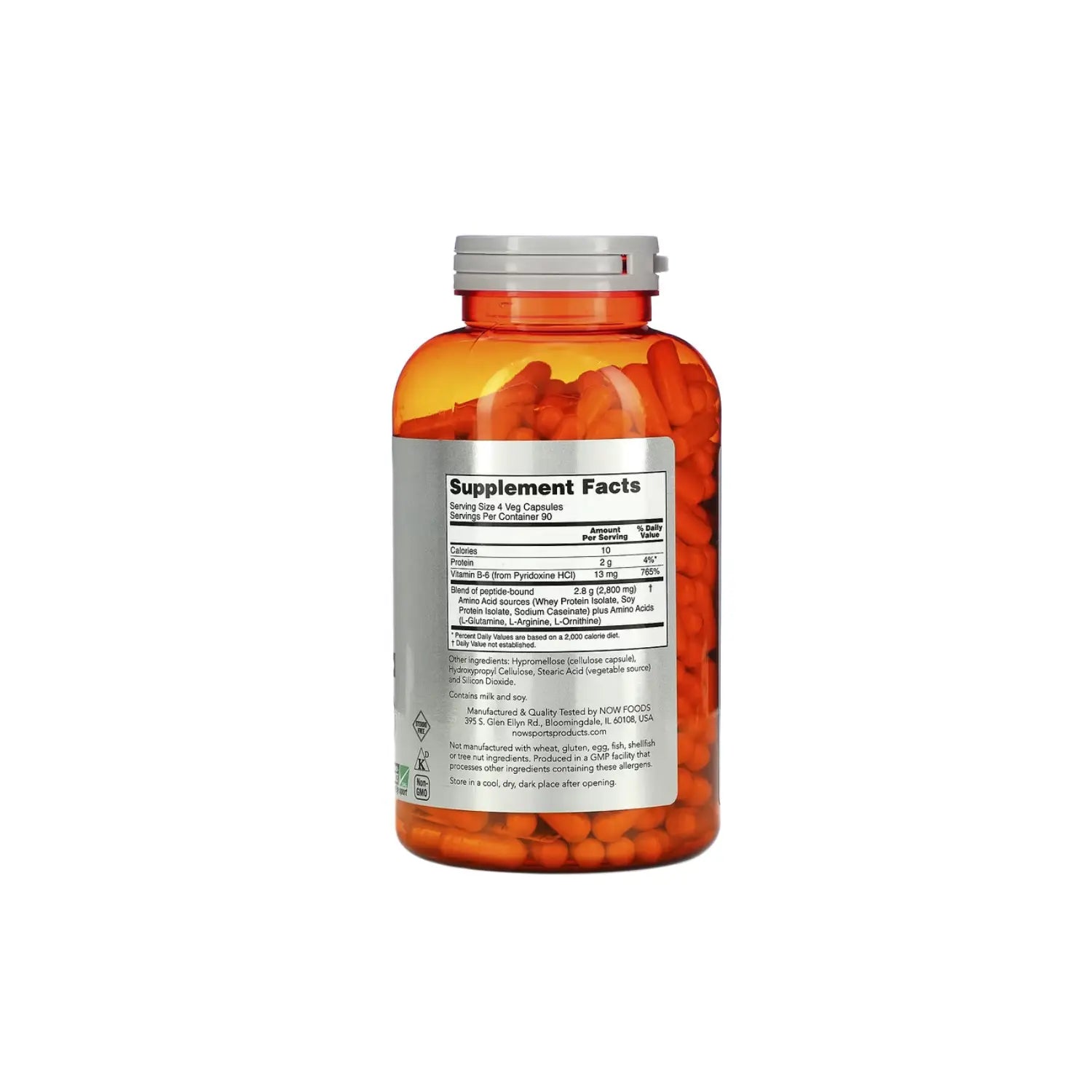 NOW FOODS AMINO COMPLETE AMINO ACIDO 360 VEGCAPS SFN